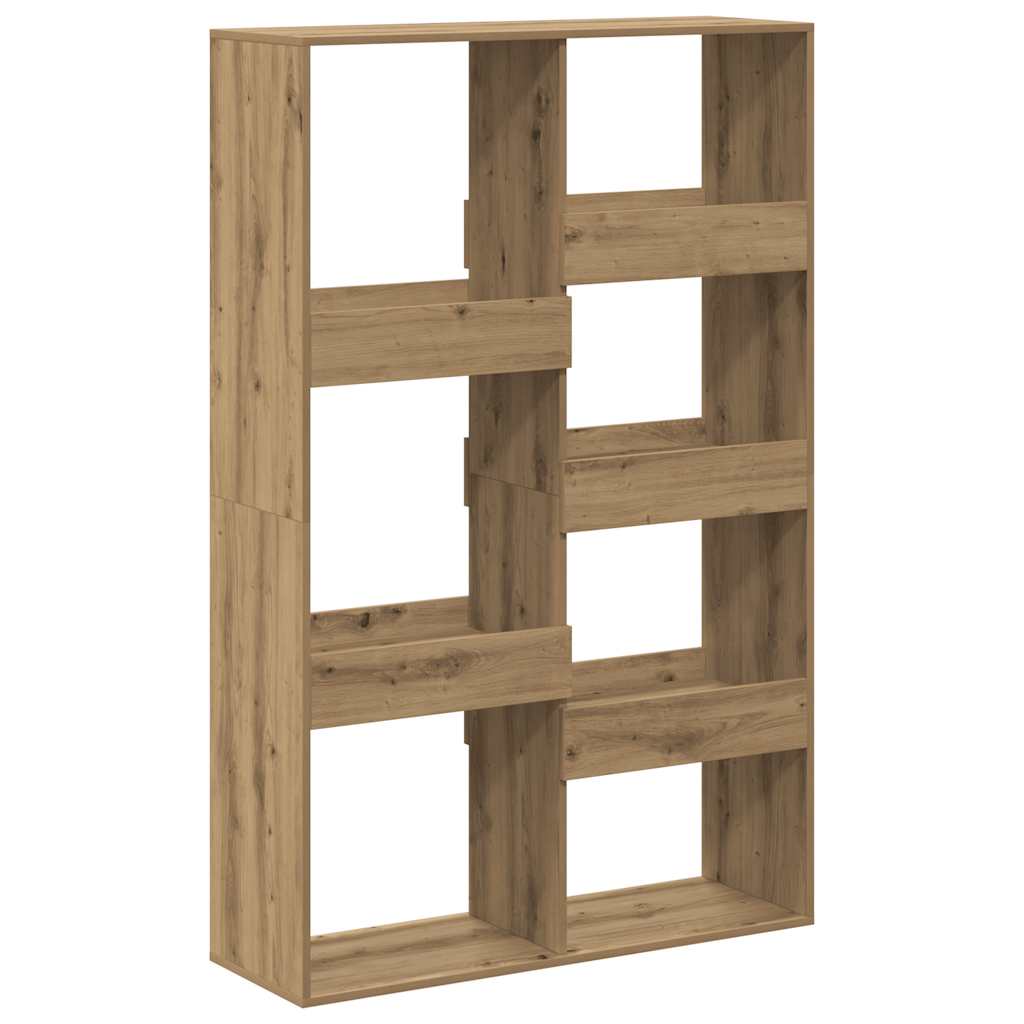 vidaXL Bücherregal Artisan-Eiche 100x33x155,5 cm Holzwerkstoff