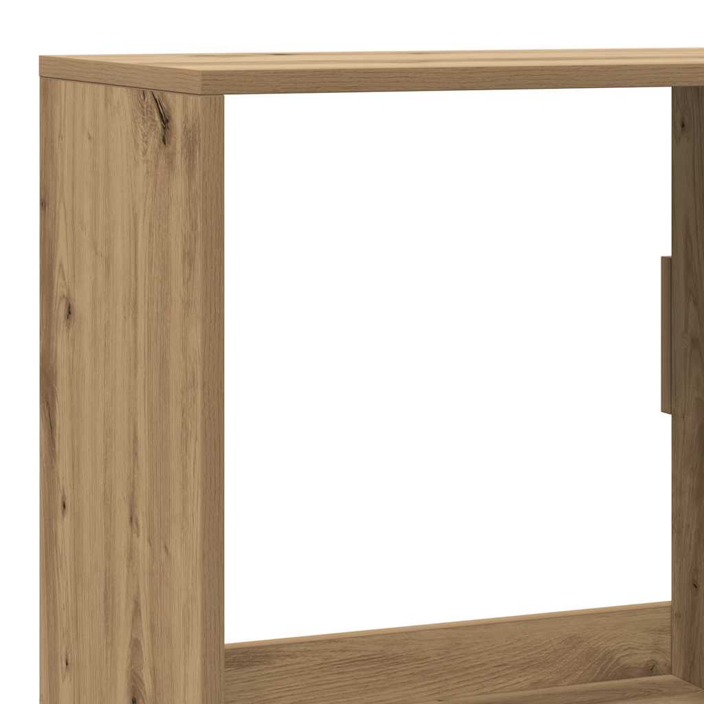 vidaXL Bücherregal Artisan-Eiche 100x33x155,5 cm Holzwerkstoff