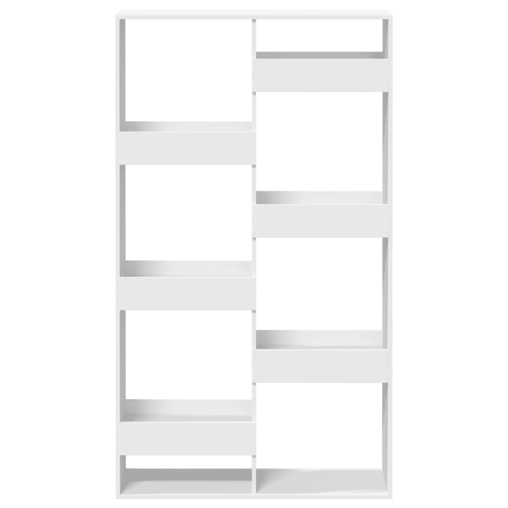 vidaXL Bücherregal Weiß 100x33x175 cm Holzwerkstoff