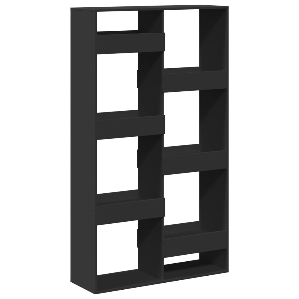 vidaXL Bücherregal Schwarz 100x33x175 cm Holzwerkstoff