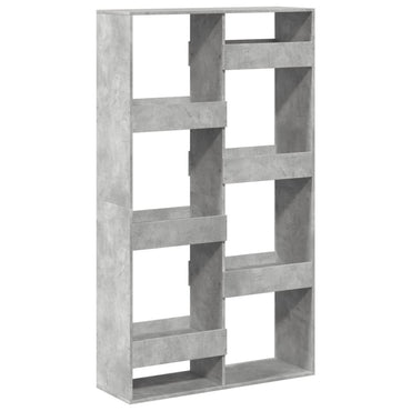 vidaXL Bibliothèque gris béton 100x33x175 cm en bois d'ingénierie