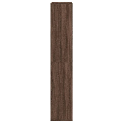 vidaXL Bücherregal Eichen-Optik 100x33x175 cm Holzwerkstoff