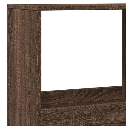 vidaXL Bücherregal Eichen-Optik 100x33x175 cm Holzwerkstoff