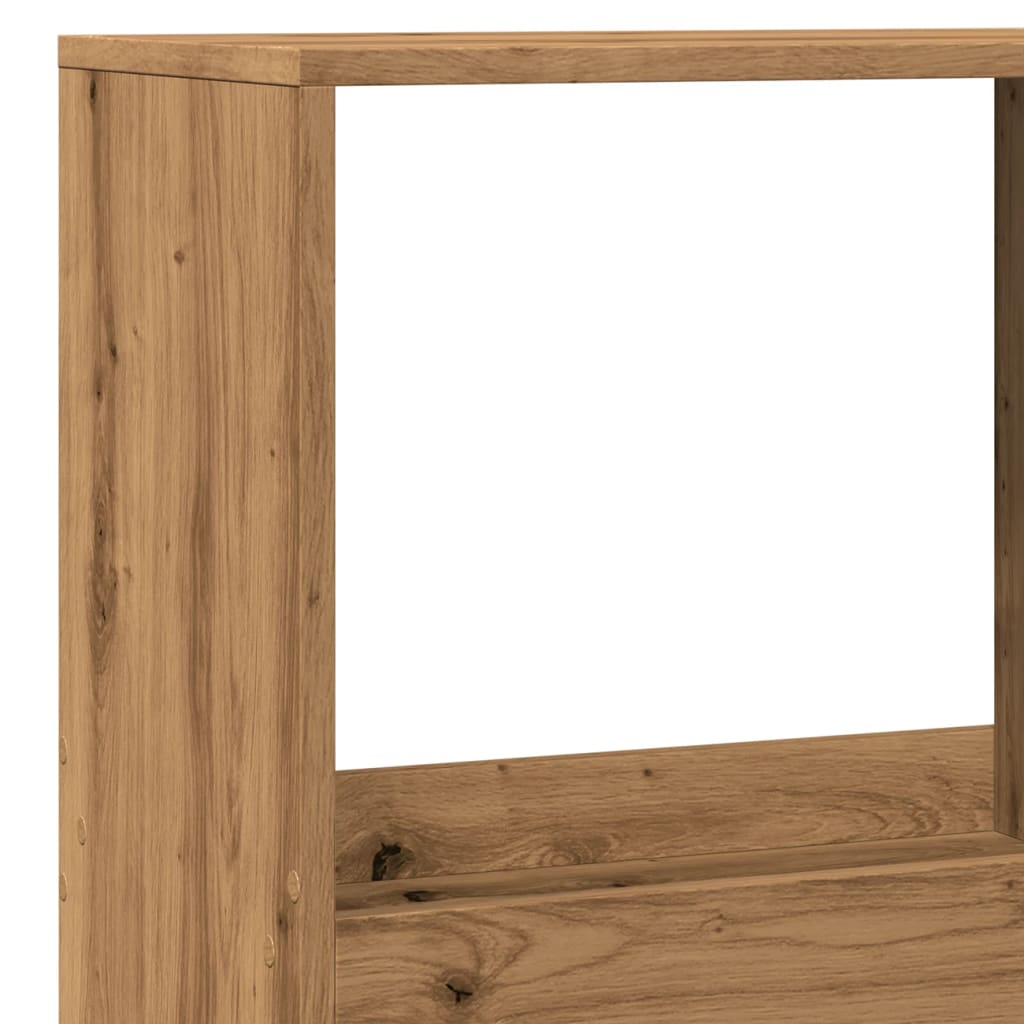 vidaXL Étagère Chêne Artisan 100x33x175 cm Bois d'ingénierie