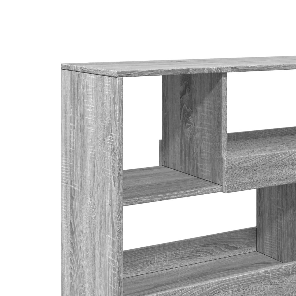 vidaXL Séparateur de pièce gris sonoma 100x33x94,5 cm Bois d'ingénierie