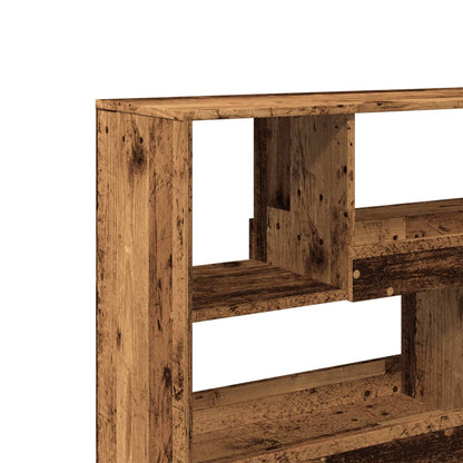 vidaXL Raumteiler Altholz-Optik 100x33x94,5 cm Holzwerkstoff