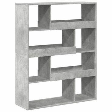 vidaXL Raumteiler Betongrau 100x33x125,5 cm Holzwerkstoff