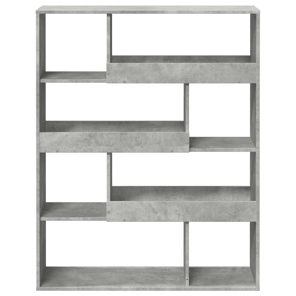 vidaXL Raumteiler Betongrau 100x33x125,5 cm Holzwerkstoff