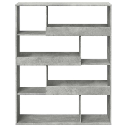 vidaXL Raumteiler Betongrau 100x33x125,5 cm Holzwerkstoff
