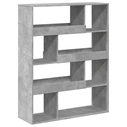 vidaXL Raumteiler Betongrau 100x33x125,5 cm Holzwerkstoff