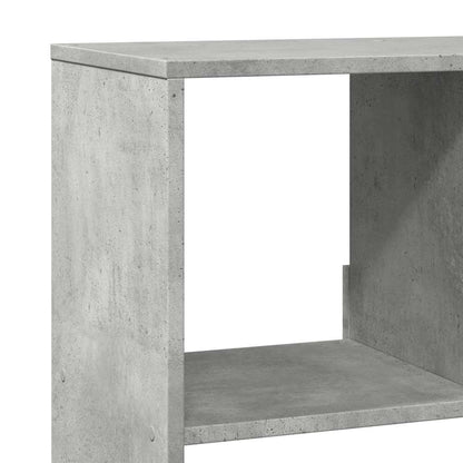 vidaXL Raumteiler Betongrau 100x33x125,5 cm Holzwerkstoff