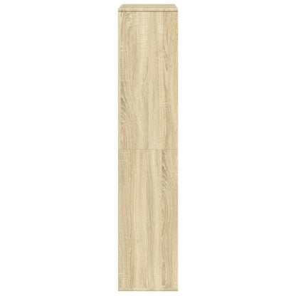 vidaXL Séparateur de pièce Chêne Sonoma 100x33x156,5 cm Bois d'ingénierie