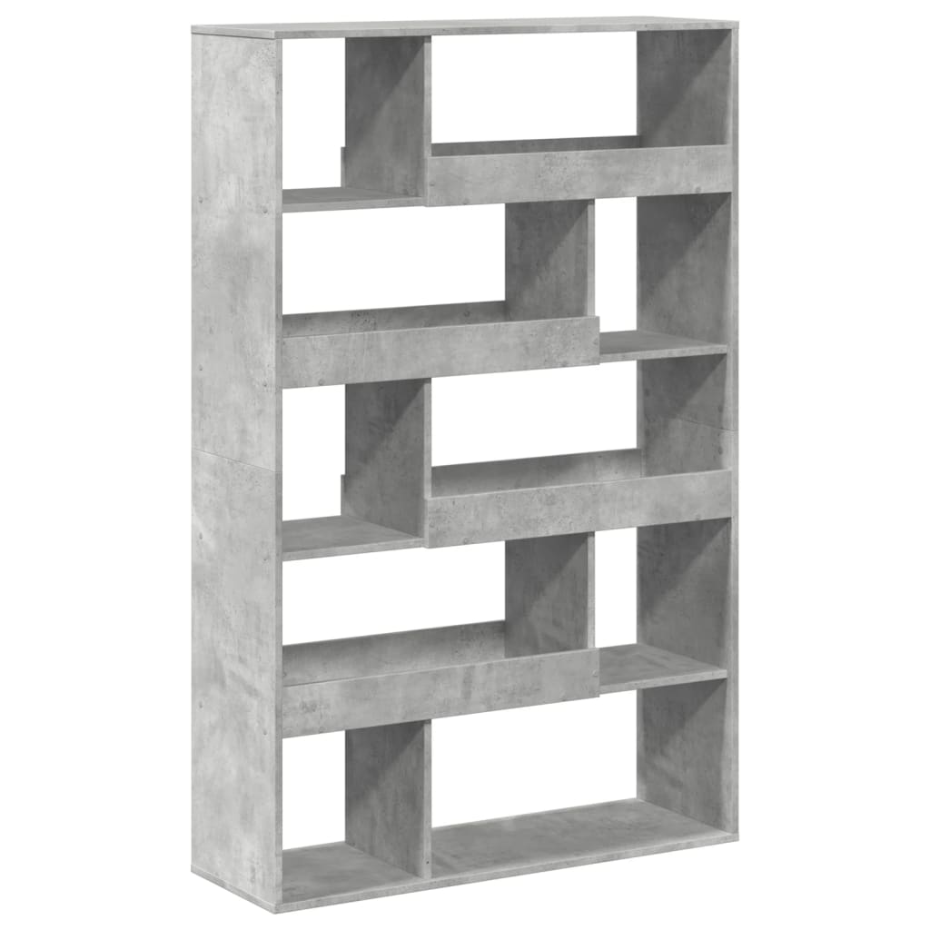 vidaXL Séparateur de pièce gris béton 100x33x156,5 cm bois d'ingénierie