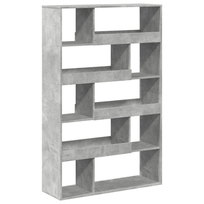 vidaXL Séparateur de pièce gris béton 100x33x156,5 cm bois d'ingénierie