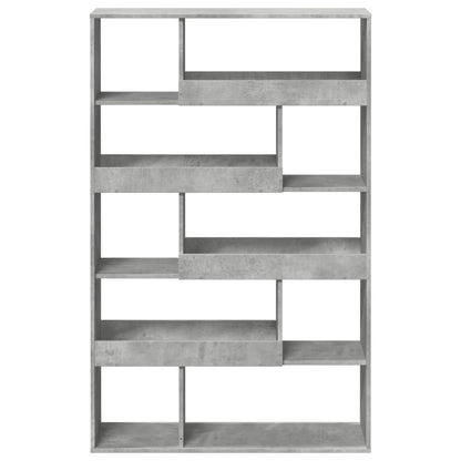 vidaXL Séparateur de pièce gris béton 100x33x156,5 cm bois d'ingénierie
