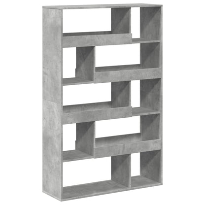 vidaXL Séparateur de pièce gris béton 100x33x156,5 cm bois d'ingénierie