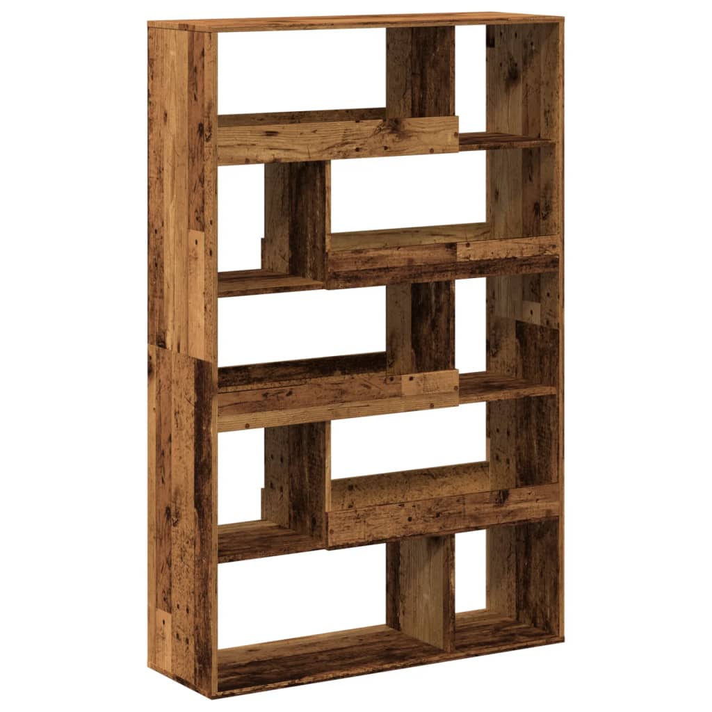 vidaXL Cloison de séparation aspect vieux bois 100x33x156,5 cm Bois d'ingénierie