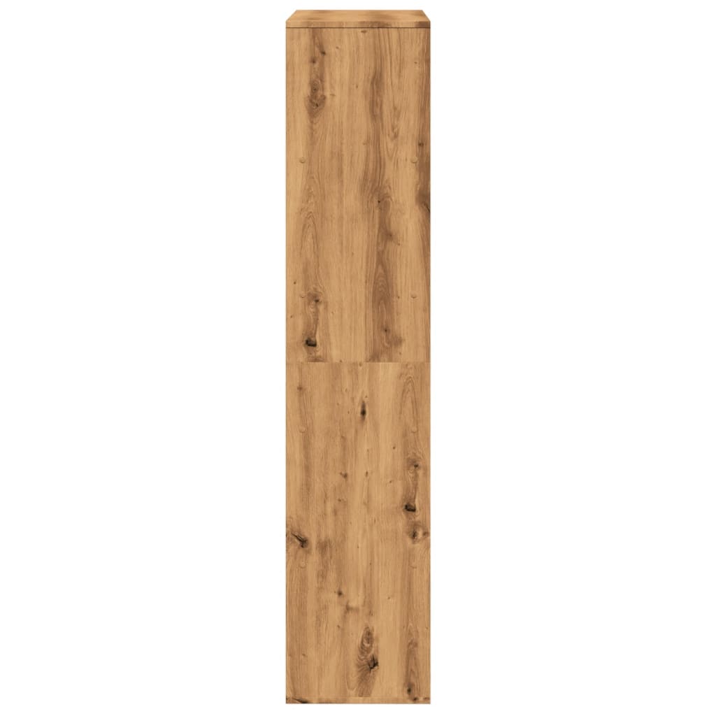 vidaXL Séparateur de pièce Chêne Artisan 100x33x156,5 cm Bois d'ingénierie