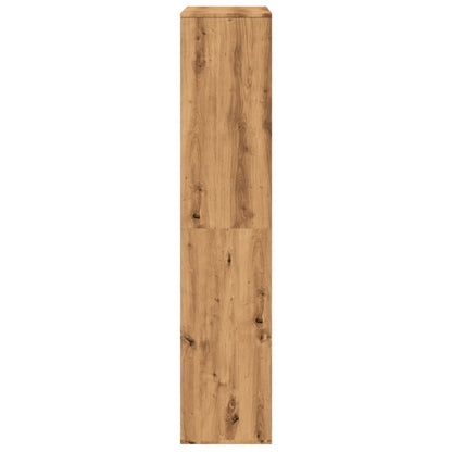 vidaXL Séparateur de pièce Chêne Artisan 100x33x156,5 cm Bois d'ingénierie