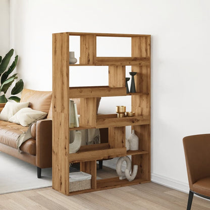 vidaXL Séparateur de pièce Chêne Artisan 100x33x156,5 cm Bois d'ingénierie