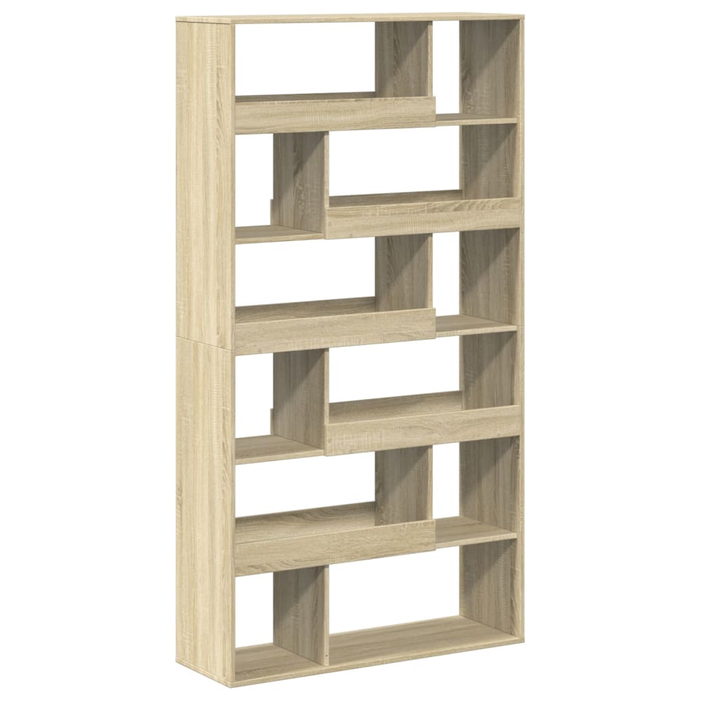 vidaXL Raumteiler Sonoma-Eiche 100x33x187,5 cm Holzwerkstoff