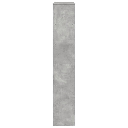 vidaXL Paravent Gris béton 100x33x187,5 cm Bois d'ingénierie