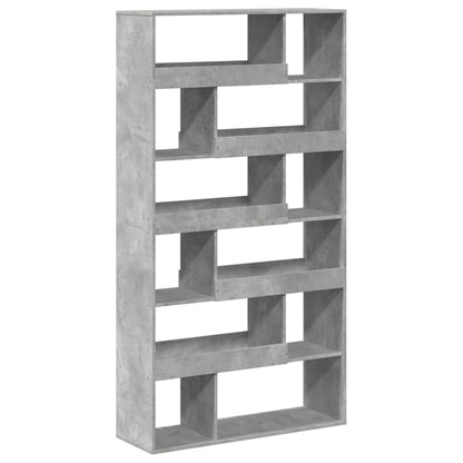 vidaXL Paravent Gris béton 100x33x187,5 cm Bois d'ingénierie