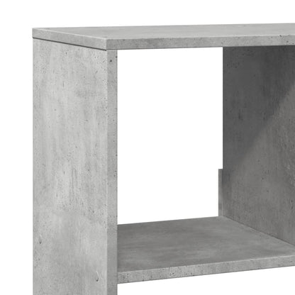 vidaXL Paravent Gris béton 100x33x187,5 cm Bois d'ingénierie