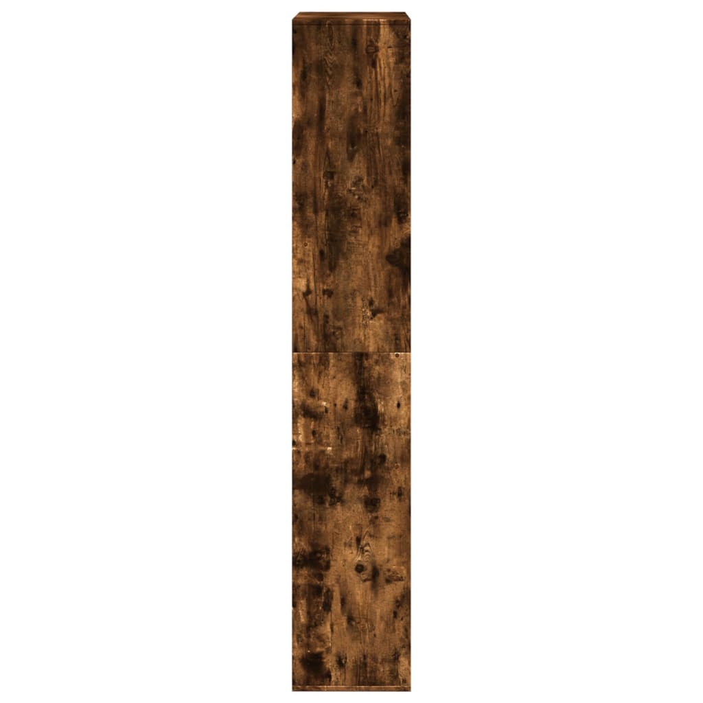 vidaXL Raumteiler Räuchereiche 100x33x187,5 cm Holzwerkstoff