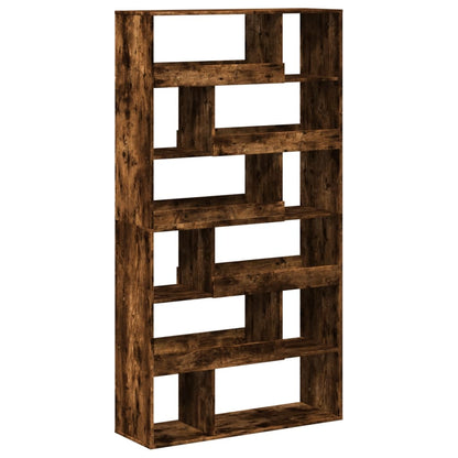 vidaXL Raumteiler Räuchereiche 100x33x187,5 cm Holzwerkstoff
