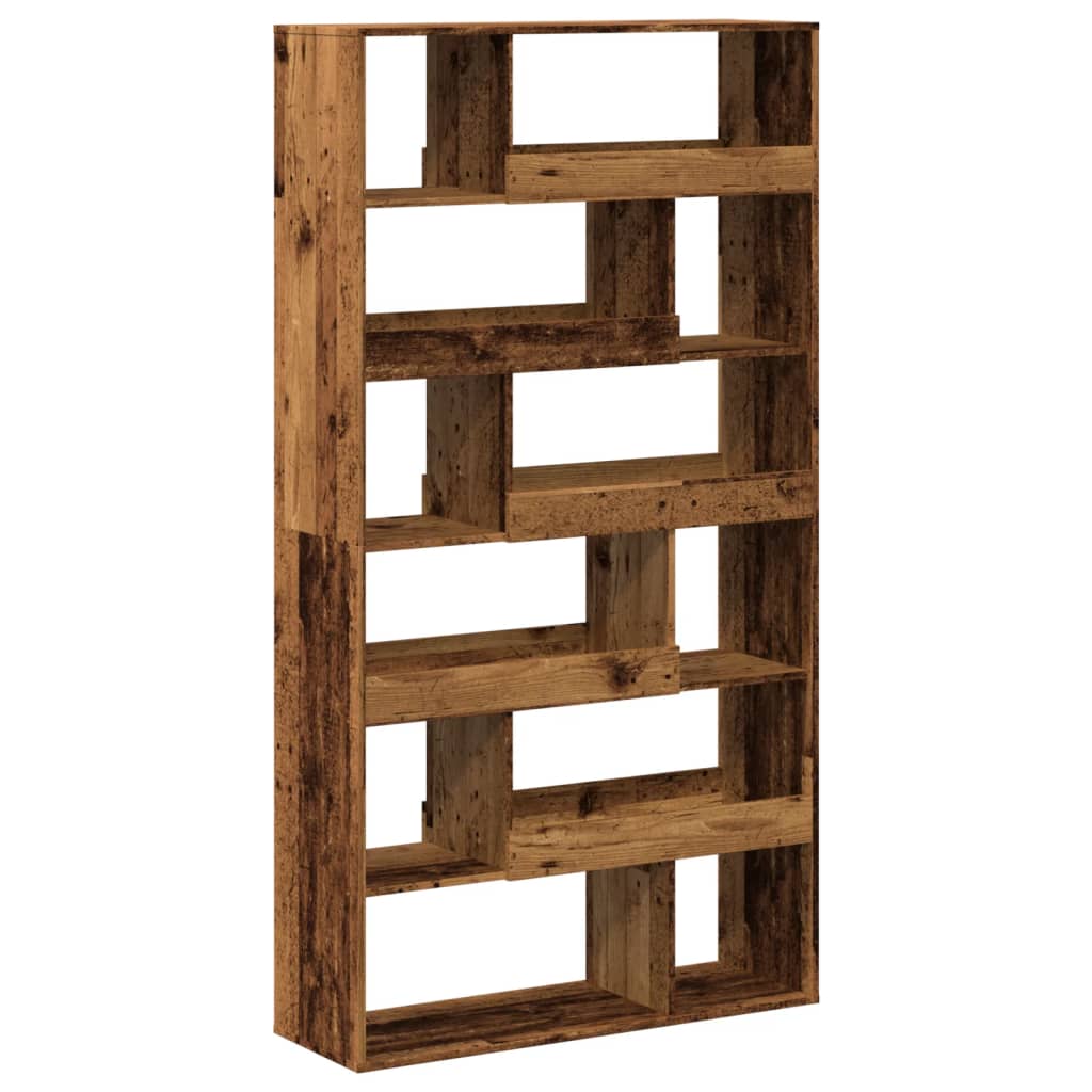 vidaXL Séparateur de pièce aspect bois recyclé 100x33x187,5 cm Bois d'ingénierie