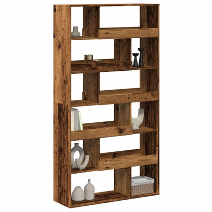 vidaXL Séparateur de pièce aspect bois recyclé 100x33x187,5 cm Bois d'ingénierie