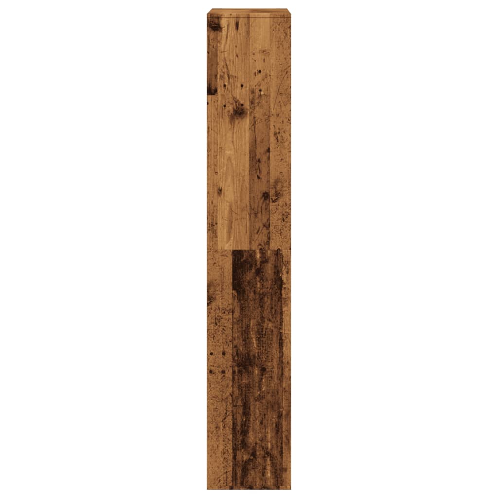 vidaXL Séparateur de pièce aspect bois recyclé 100x33x187,5 cm Bois d'ingénierie