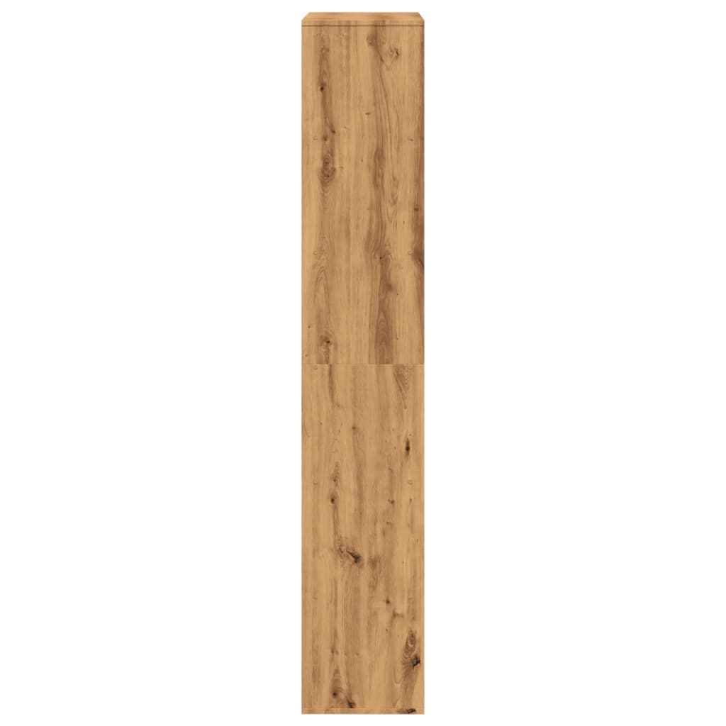 vidaXL Séparateur de pièce Chêne Artisan 100x33x187,5 cm Bois d'ingénierie