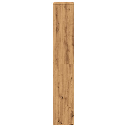 vidaXL Séparateur de pièce Chêne Artisan 100x33x187,5 cm Bois d'ingénierie