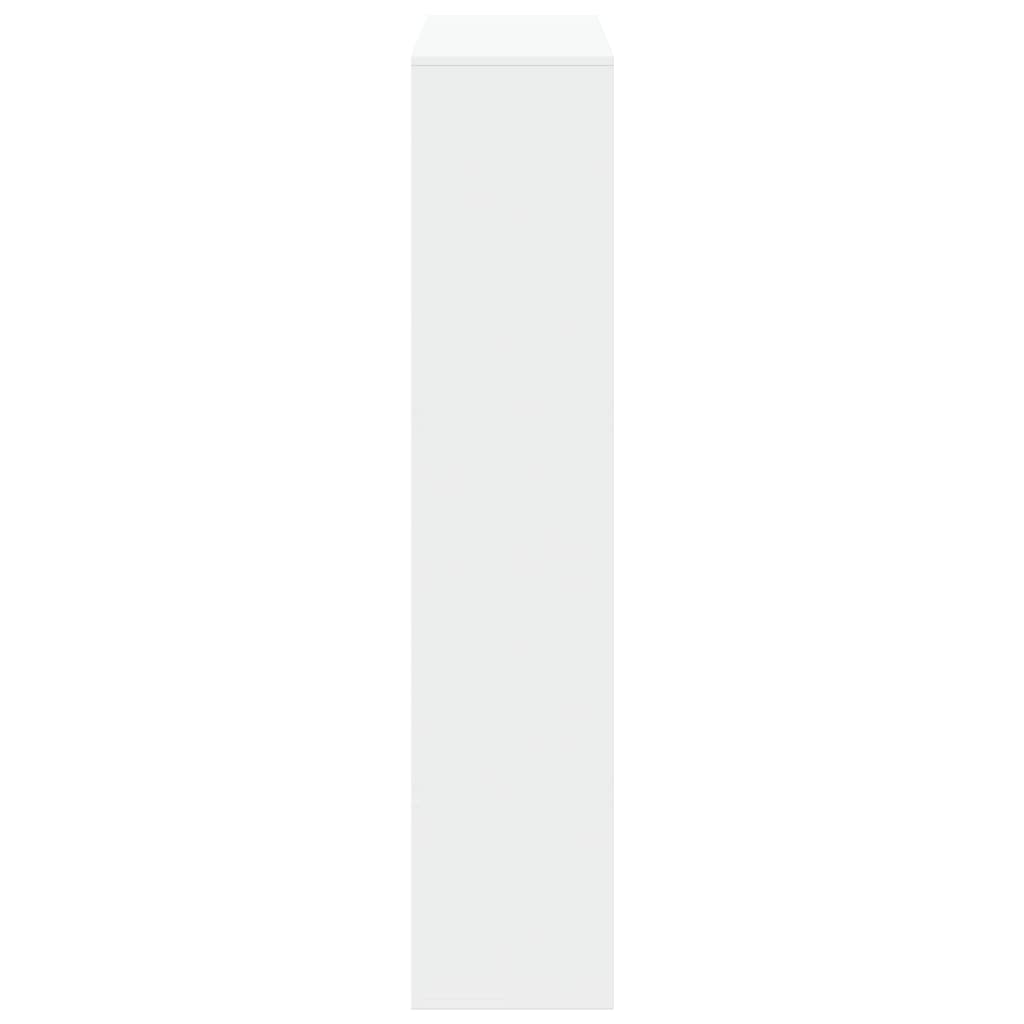 vidaXL Cloison de Séparation Blanche 100x33x156,5 cm Bois d'ingénierie