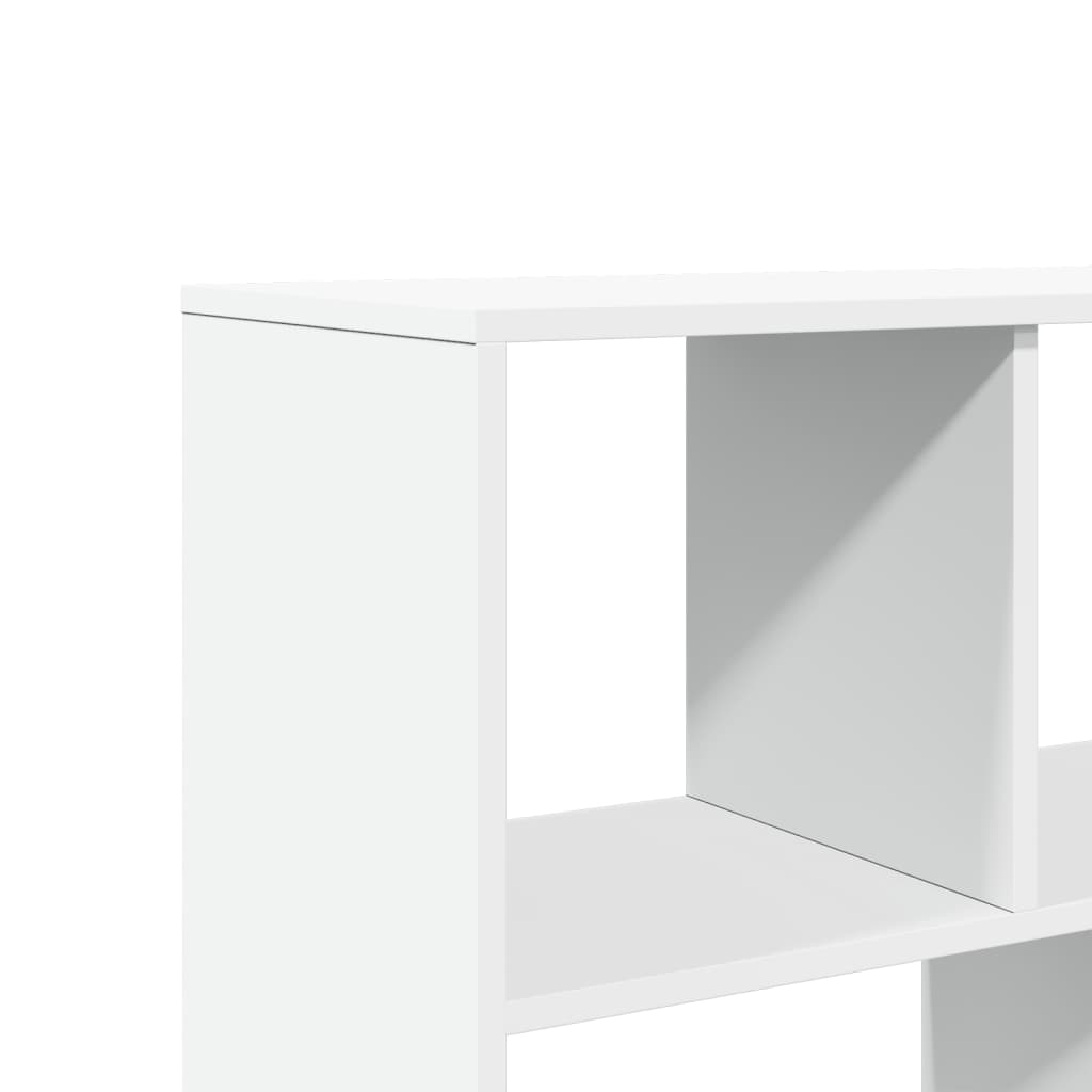 vidaXL Cloison de Séparation Blanche 100x33x156,5 cm Bois d'ingénierie