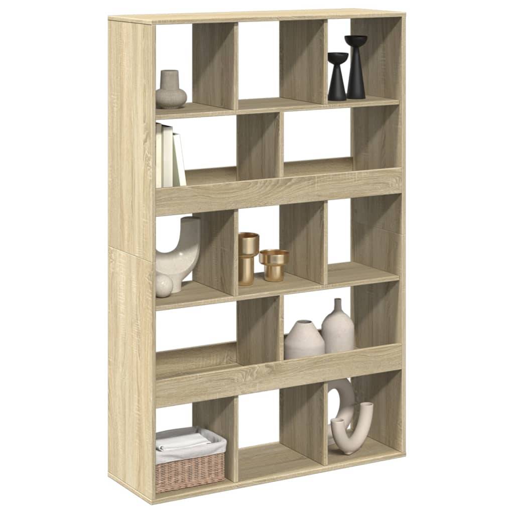 vidaXL Séparateur de pièce Chêne Sonoma 100x33x156,5 cm Bois d'ingénierie