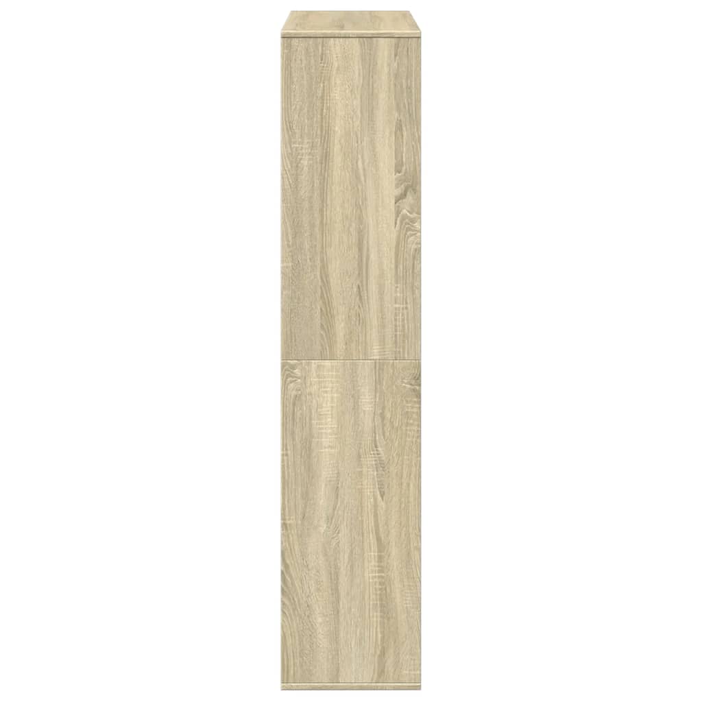 vidaXL Séparateur de pièce Chêne Sonoma 100x33x156,5 cm Bois d'ingénierie