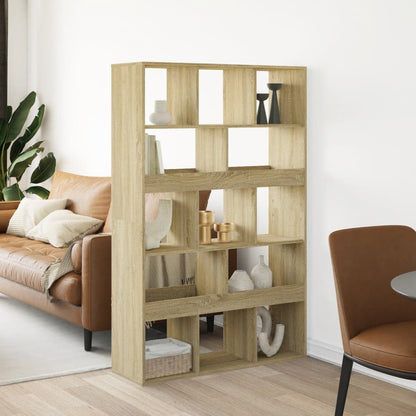 vidaXL Séparateur de pièce Chêne Sonoma 100x33x156,5 cm Bois d'ingénierie