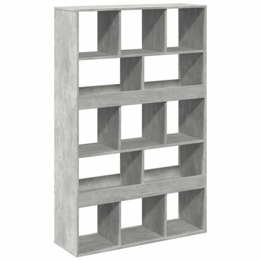 vidaXL Raumteiler Betongrau 100x33x156,5 cm Holzwerkstoff