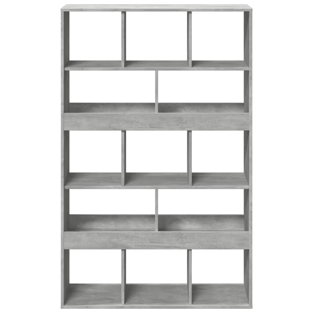 vidaXL Raumteiler Betongrau 100x33x156,5 cm Holzwerkstoff