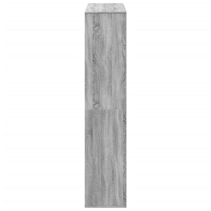 vidaXL Séparateur de pièce Gris Sonoma 100x33x156,5 cm Bois d'ingénierie