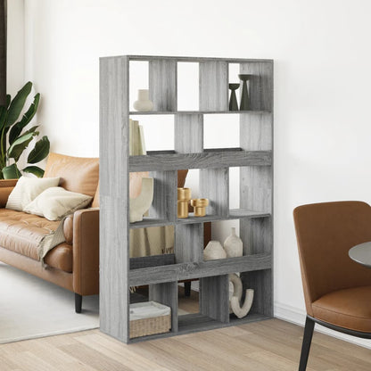 vidaXL Séparateur de pièce Gris Sonoma 100x33x156,5 cm Bois d'ingénierie