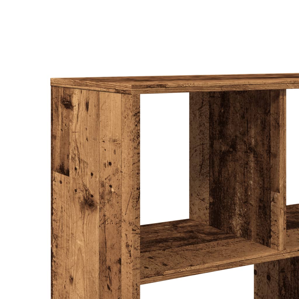 vidaXL Raumteiler Altholz-Optik 100x33x156,5 cm Holzwerkstoff