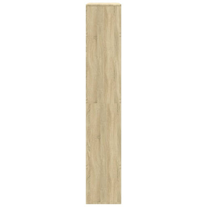 vidaXL Raumteiler Sonoma-Eiche 100x33x187,5 cm Holzwerkstoff