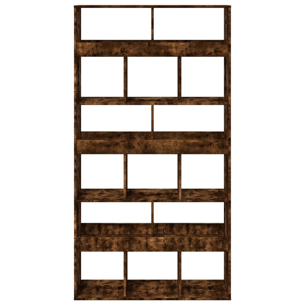 vidaXL Raumteiler Räuchereiche 100x33x187,5 cm Holzwerkstoff