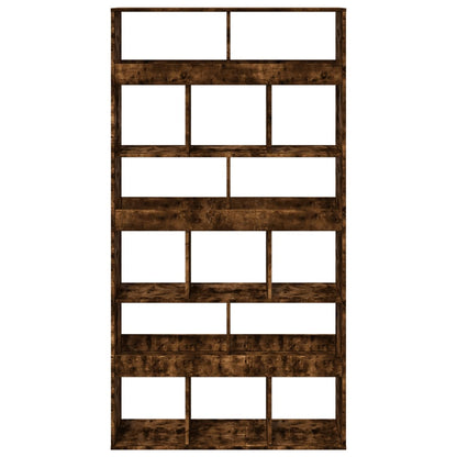 vidaXL Raumteiler Räuchereiche 100x33x187,5 cm Holzwerkstoff