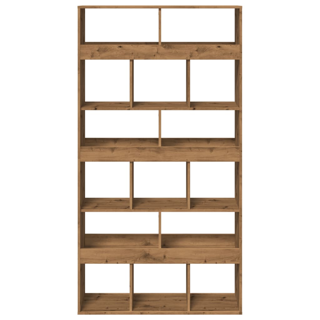 vidaXL Raumteiler Artisan-Eiche 100x33x187,5 cm Holzwerkstoff