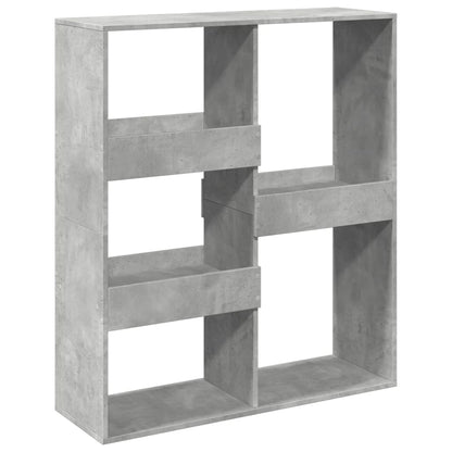 vidaXL Séparateur de pièce gris béton 100x33x115 cm aggloméré